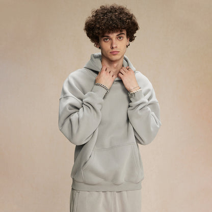 QINXI Hooded sweatshirt Starting quantity 20000 American retro Explosive top Fleece hoodie
