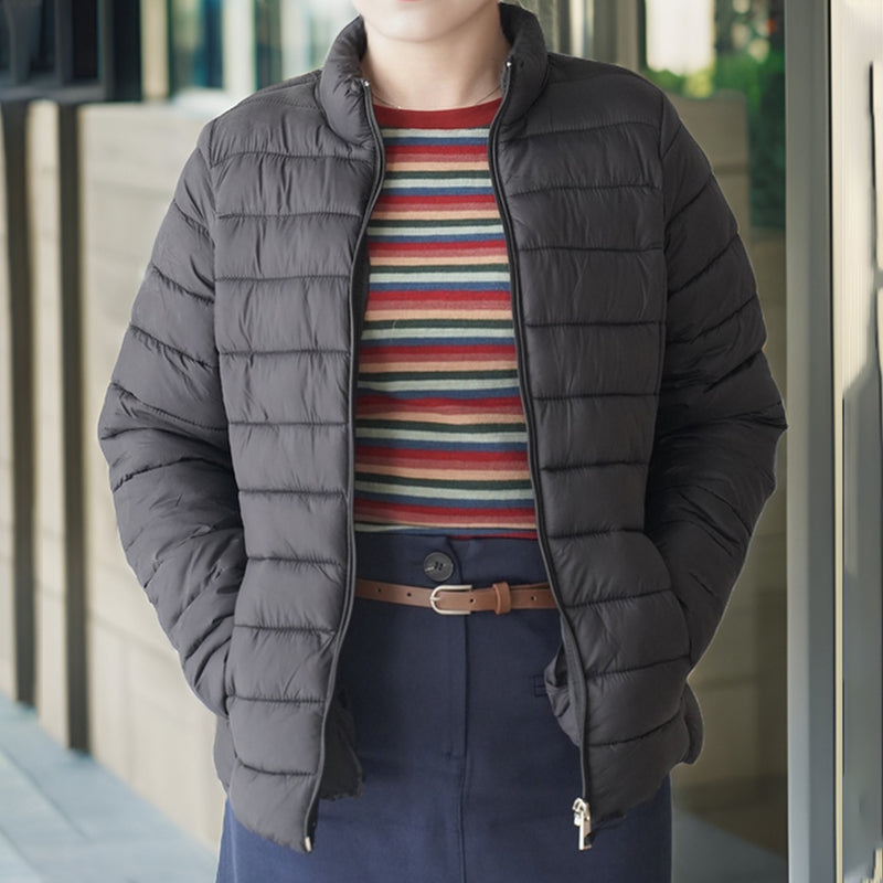ZHENJIN Women's quilted jacket 02