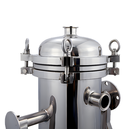 DUTE Stainless Steel Titanium Rod Filter（For specific pricing, please contact customer service）Safe Environmentally Friendly Horizontal Type Fine Chemical Raw Materials