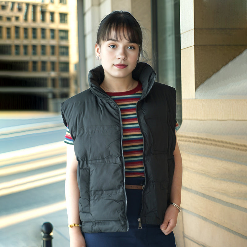 ZHENJIN Cotton waistcoat for women
