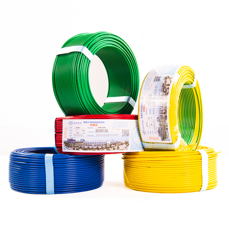XINJINGDONG General-purpose single-core rigid conductor un-sheathed cable（Please consult customer service for specific prices）High Purity Oxygen Free Copper signal wire Highly flexible cables